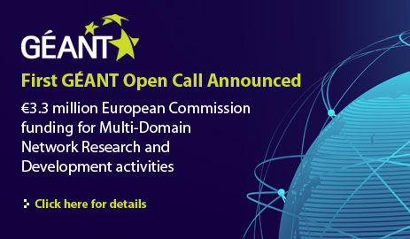 First GÉANT Open Call Announced